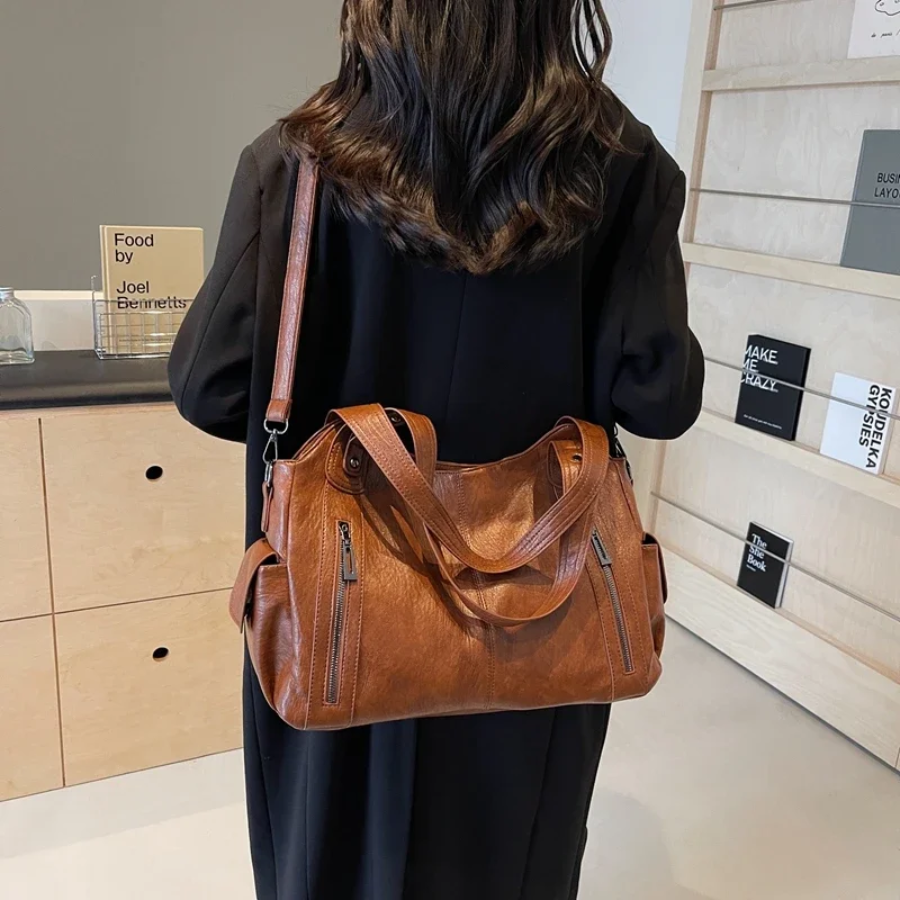 Lucille™ - Sac à bandoulière en cuir élégant