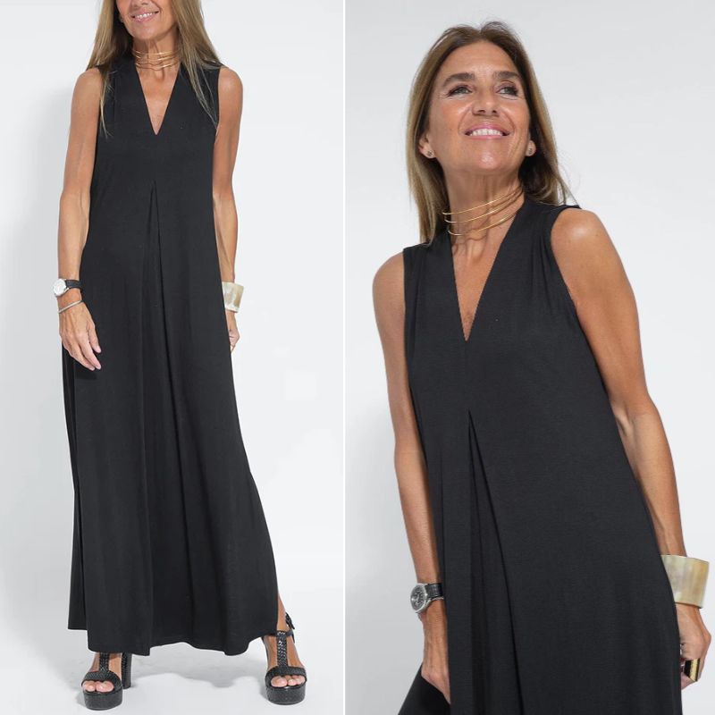 Lucille™ - Robe de luxe confortable avec cardigan