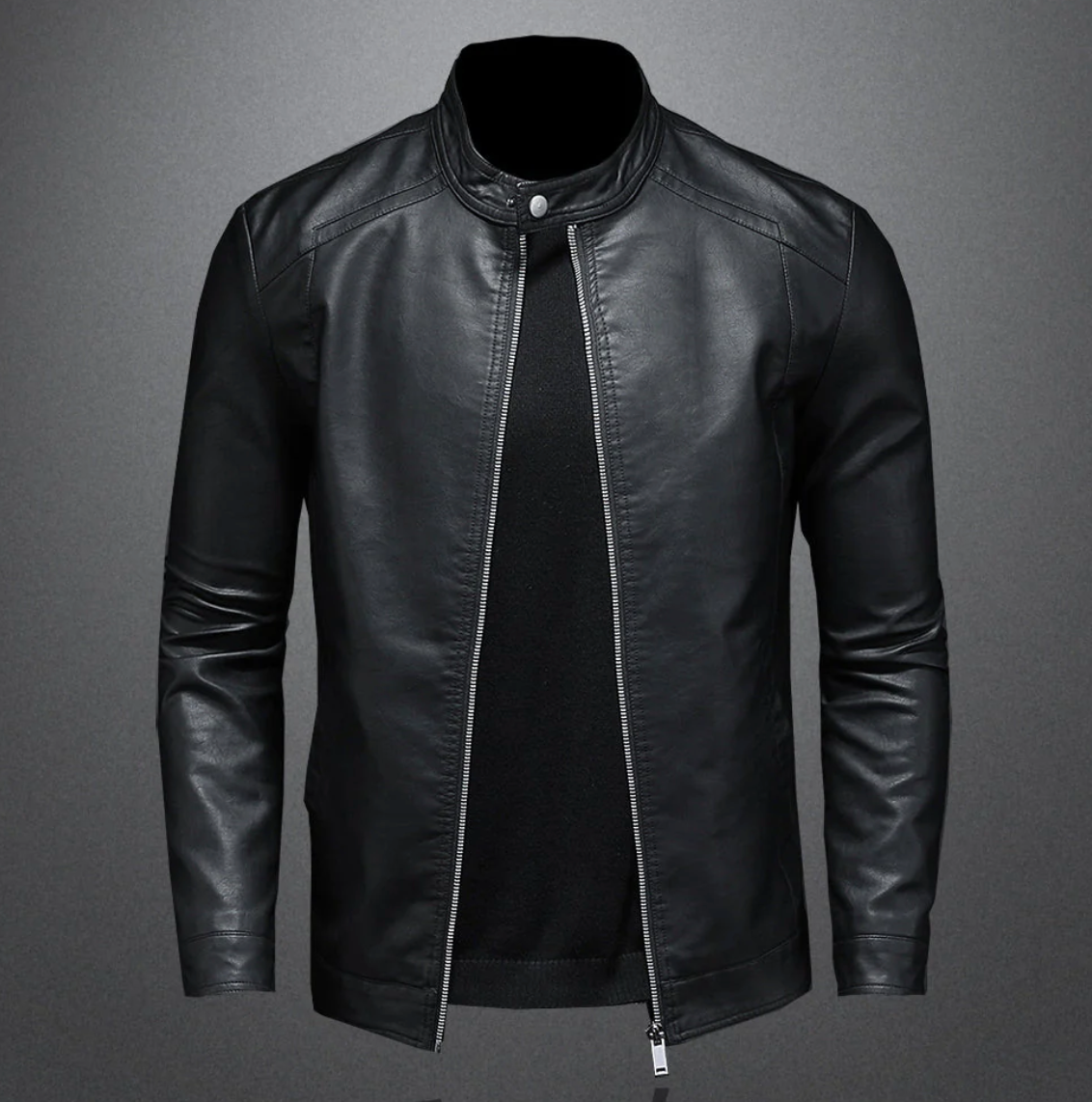 Vincent™ - Veste de moto en cuir élégante pour homme