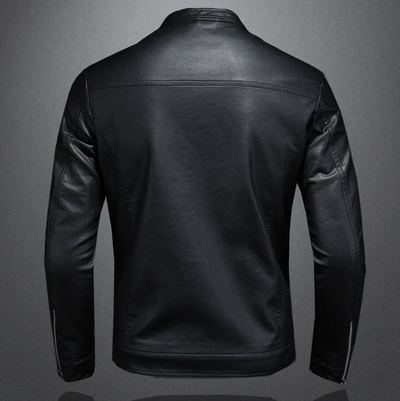 Vincent™ - Veste de moto en cuir élégante pour homme