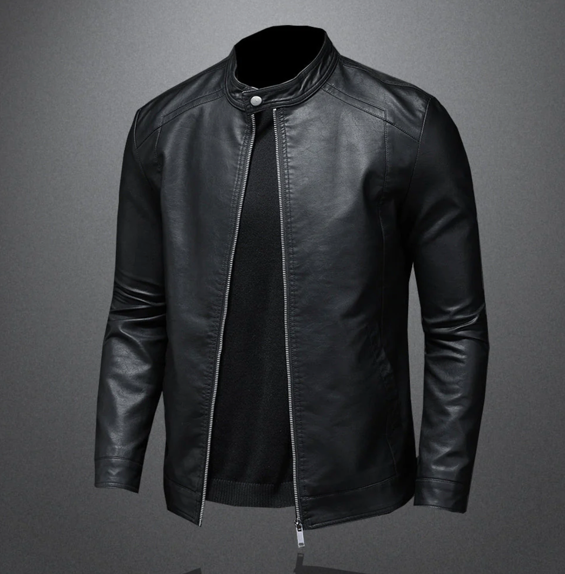 Vincent™ - Veste de moto en cuir élégante pour homme