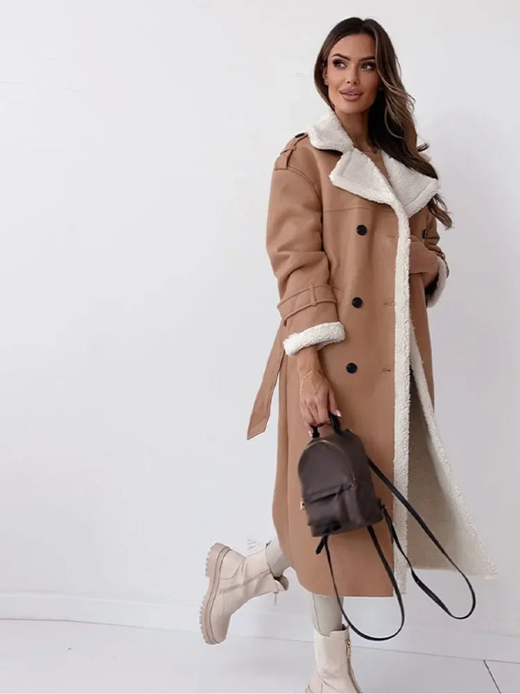 Delphine™ - Manteau d'hiver long et luxueux