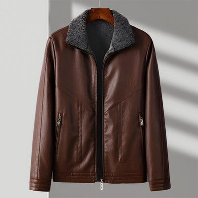 Arthur™ - Veste en cuir moderne