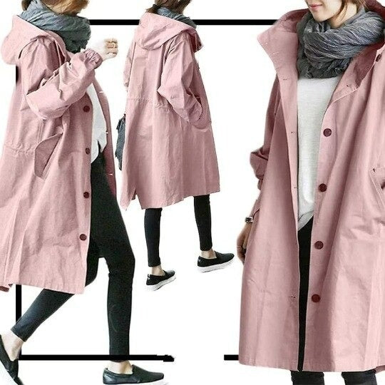 Véronique™ - Trench-coat imperméable et stylé