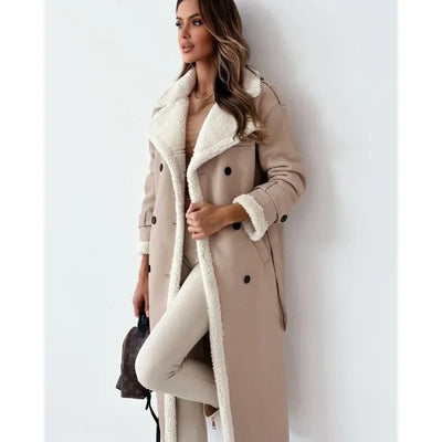 Delphine™ - Manteau d'hiver long et luxueux