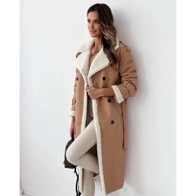 Delphine™ - Manteau d'hiver long et luxueux