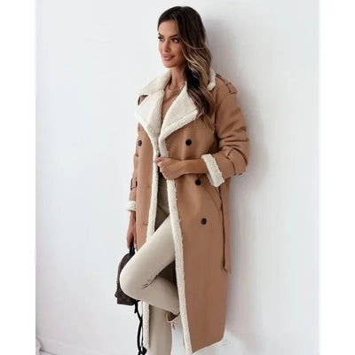 Delphine™ - Manteau d'hiver long et luxueux