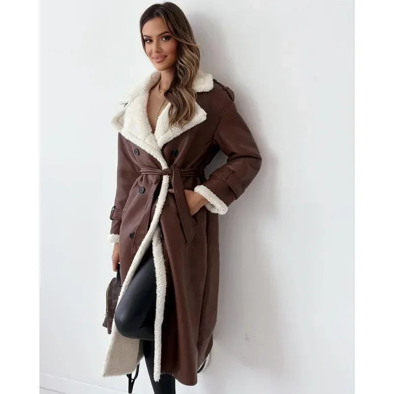 Delphine™ - Manteau d'hiver long et luxueux