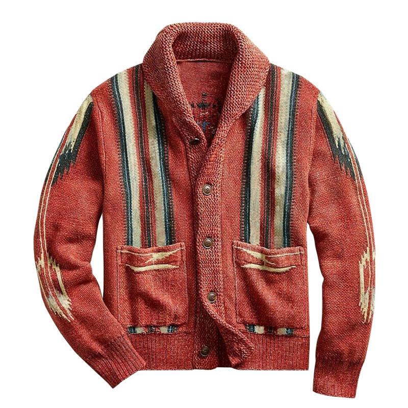 Vincent™ - Cardigan vintage en tricot fait main